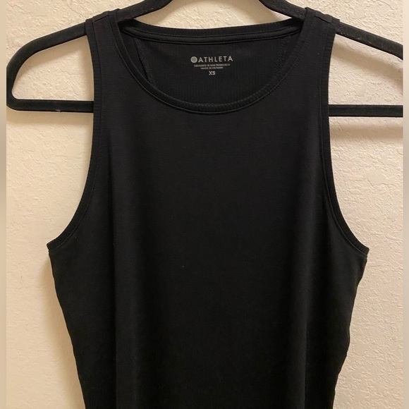 Athleta Black Essenve Semi Fit Tank Top Size XS - Picture 4 of 10